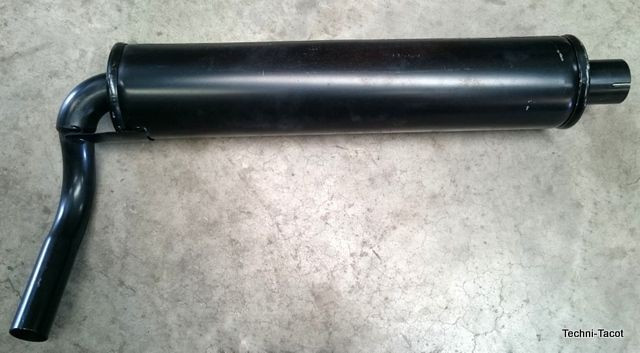 Echappement - silencieux Citroen U23